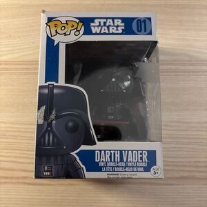 Funko Collectible Box with Gray and White Design